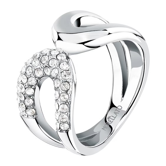 Anneau Morellato Femme DESIGN in Acier Cristallo SAYP34014 - SAYP34014